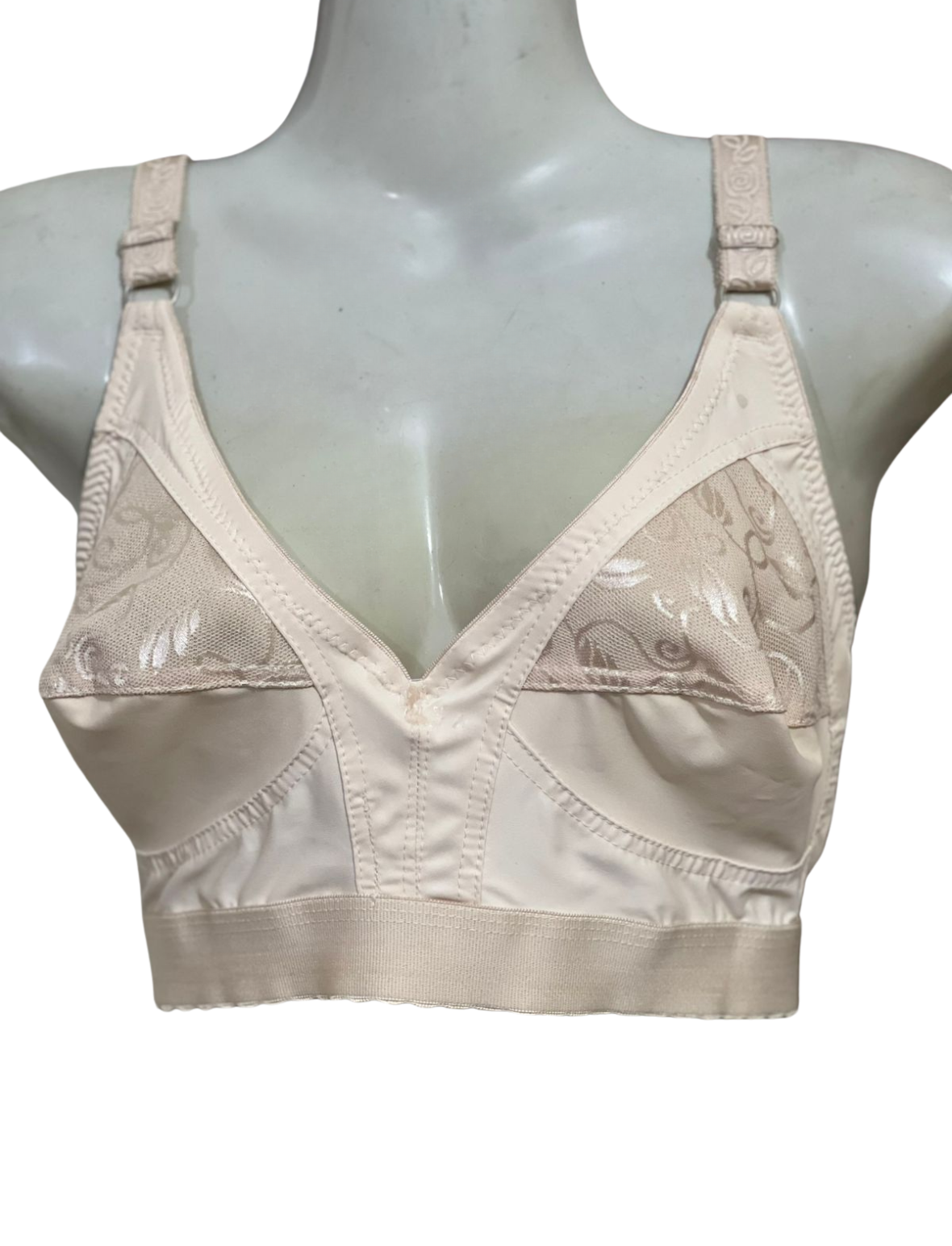 Capri Non Padded Malae Breathable Stuff Bra. Set Of 2. LC-5631